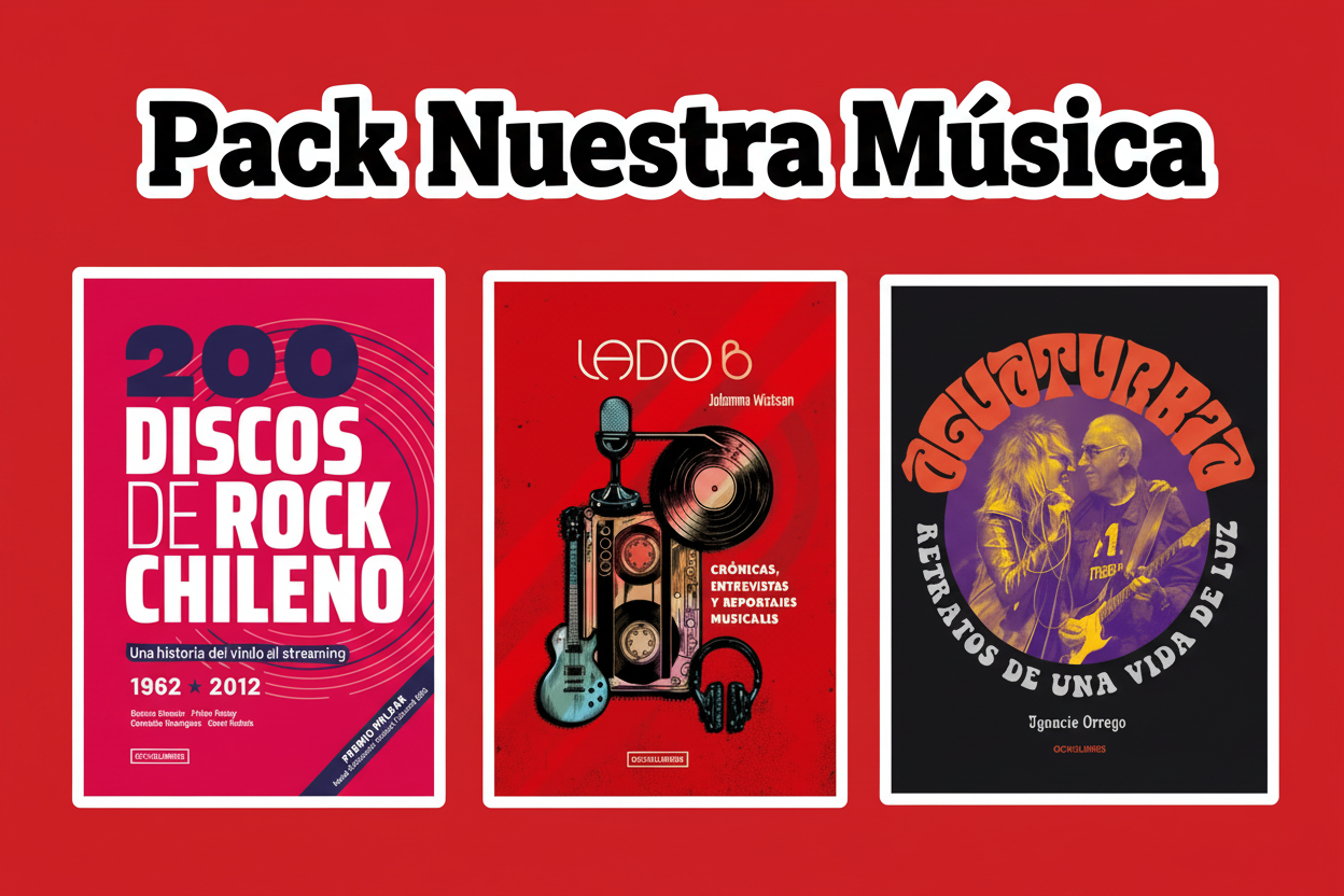 Pack Nuestra Música fondo rojo